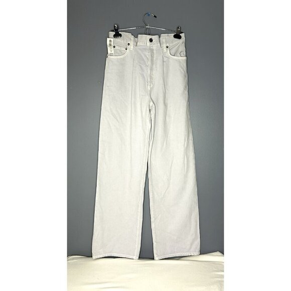 Agolde Dax Upsized Jean In Popsicle Women's Size 23 Pale Lavender Light Wash NWT - Picture 3 of 16